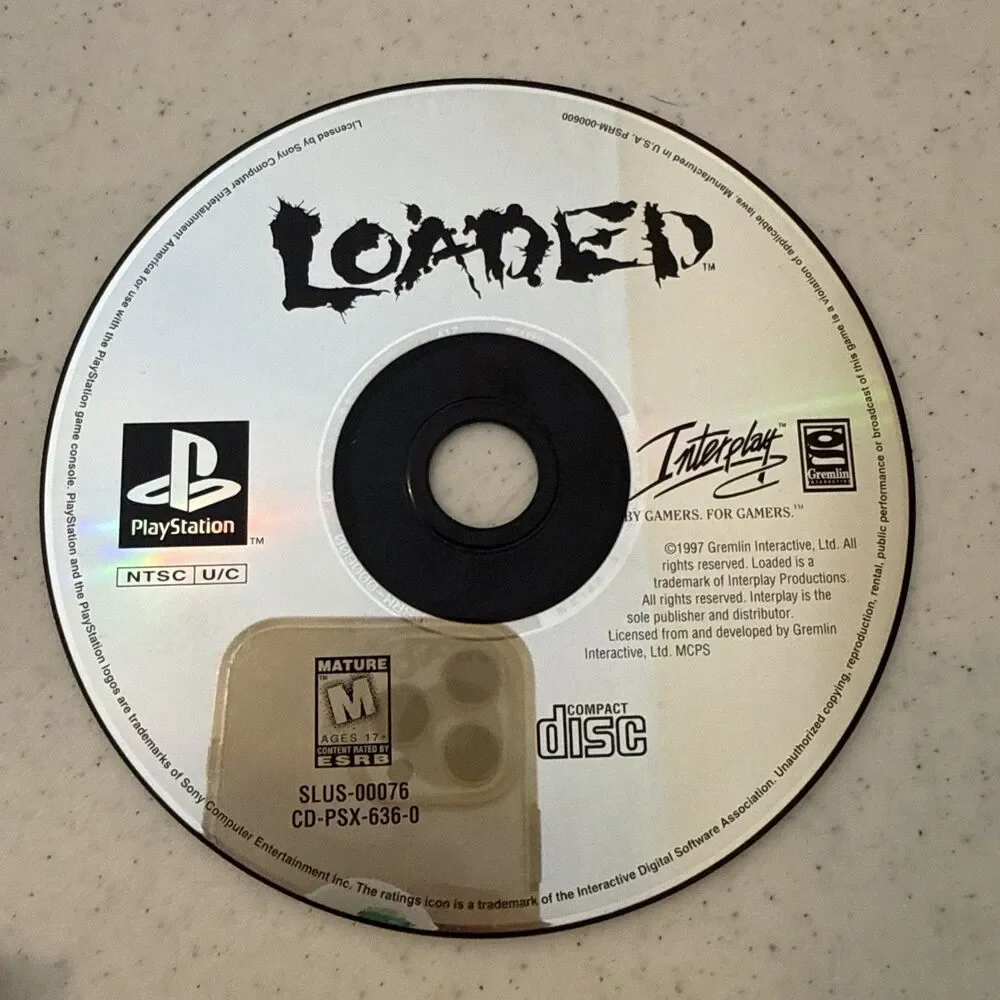 Loaded Sony PlayStation PS1 CIB w/ Reg Card Greatest Hits